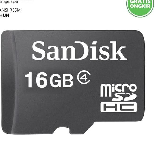 Thẻ Nhớ Sandisk 16gb Class 4