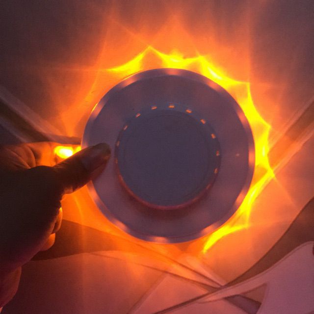 Đèn Led vũ trường đĩa xoay cảm ứng Theo nhạc cực chất