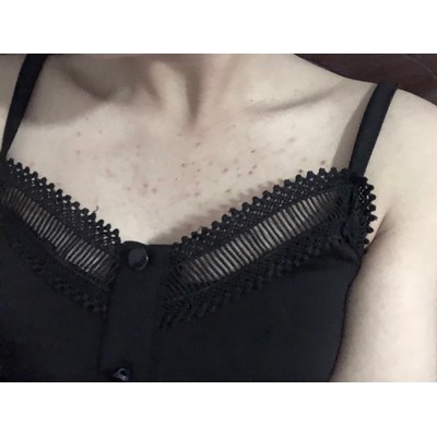 (Sẵn) Váy đen 2 dây sexy hàng Quảng Châu | BigBuy360 - bigbuy360.vn