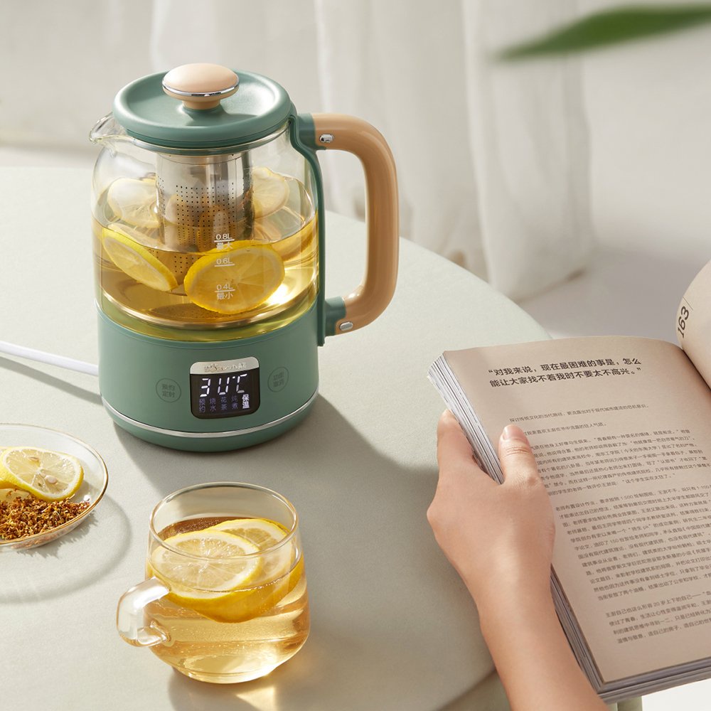 Bình Pha Trà Đa Chức Năng Bear Model : YSH-C08T1 - Chính Hãng Bảo Hành 18 Tháng - Bếp Nhà Bear