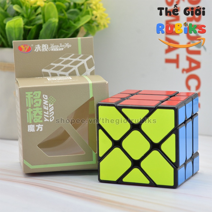 Rubik YJ Fisher Biến Thể Rubic 3x3 Khối Lập Phương 3 Tầng Đồ Chơi Thông Minh
