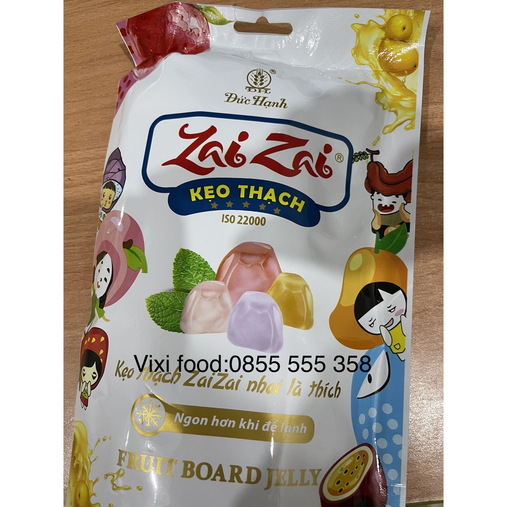 Túi 320g Thạch ZaiZai Đức Hạnh mix nhiều vị Siêu Ngon