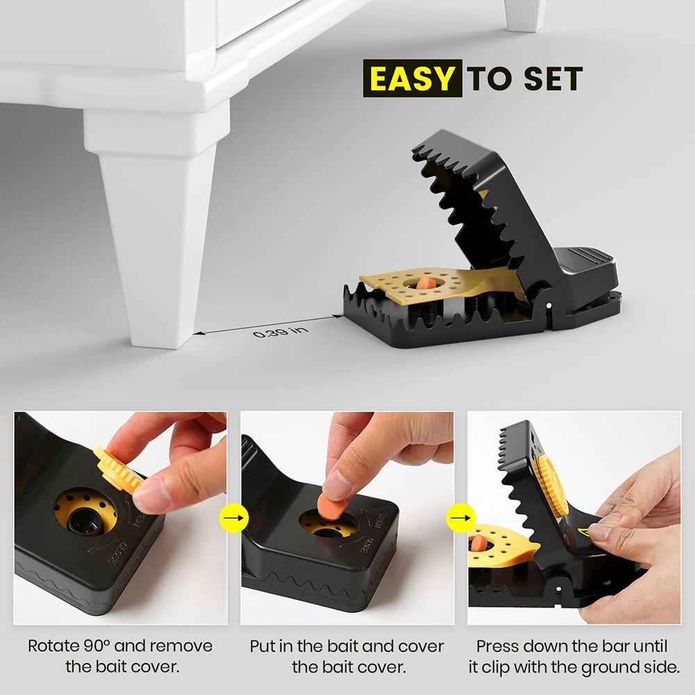 IVORY Bẫy Chuột Trong Nhà Và Ngoài Trời Tiện Dụng