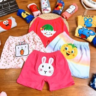 Combo 5 quần mông thú cho bé trai và gái