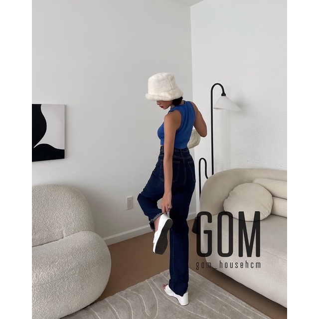 Áo sát nách lai bầu (ảnh thật shop chụp)