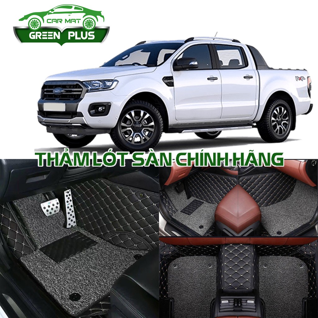 [Da cao cấp Diamond] Thảm lót sàn ô tô 5D,6D Ford Ranger 2016-2020