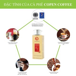 Cà phê rang xay Copen coffee Thuần Việt