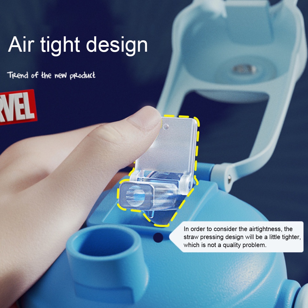 Bình Nước Thể Thao Cỡ Lớn 1300ml Họa Tiết Hoạt Hình Disney Xinh Xắn