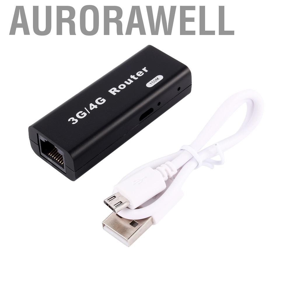 Bộ Phát Sóng Wifi Không Dây 3g / 4g 150mbps Wlan Lan Rj45