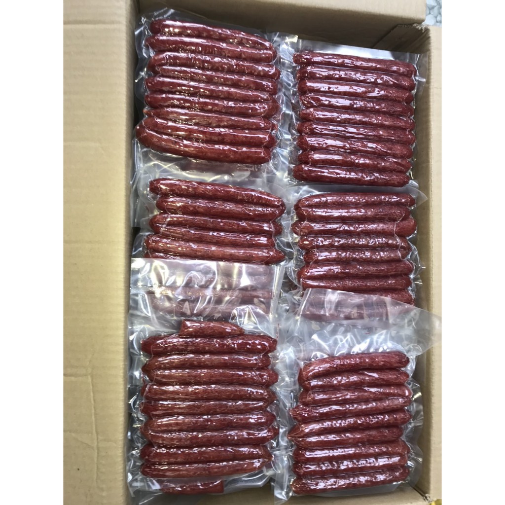 LẺ BẰNG SỈ: 1KG lạp xưởng Tôm Siêu Ngon, siêu nạc