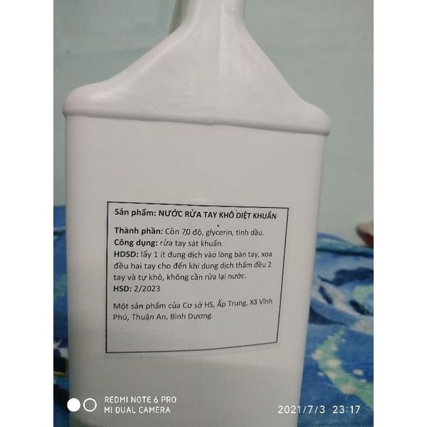 Nước rửa tay khô diệt khuẩn 70 độ, sát khuẩn bình 5 lít giá rẻ hương thơm | BigBuy360 - bigbuy360.vn