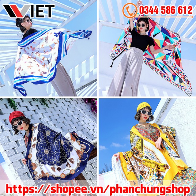 Khăn Choàng Tắm Biển Chống Nắng Họa Tiết Thổ Cẩm (Khăn Boho) Size 100x180 cm