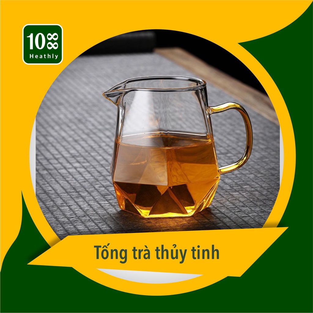 Chén tống trà thủy tinh chịu nhiệt