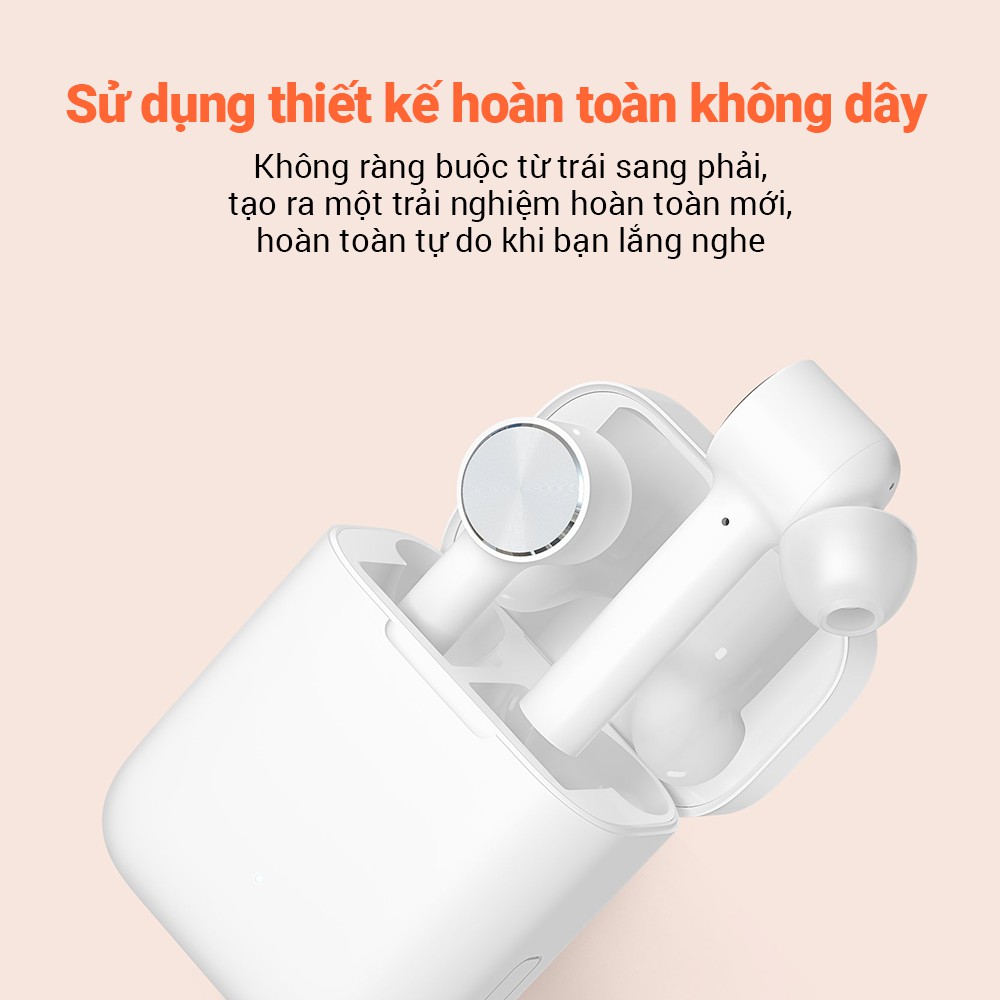 Tai nghe Xiaomi True Wireless Redmi Earphones ZBW4485GL Trắng  -BH 6 tháng