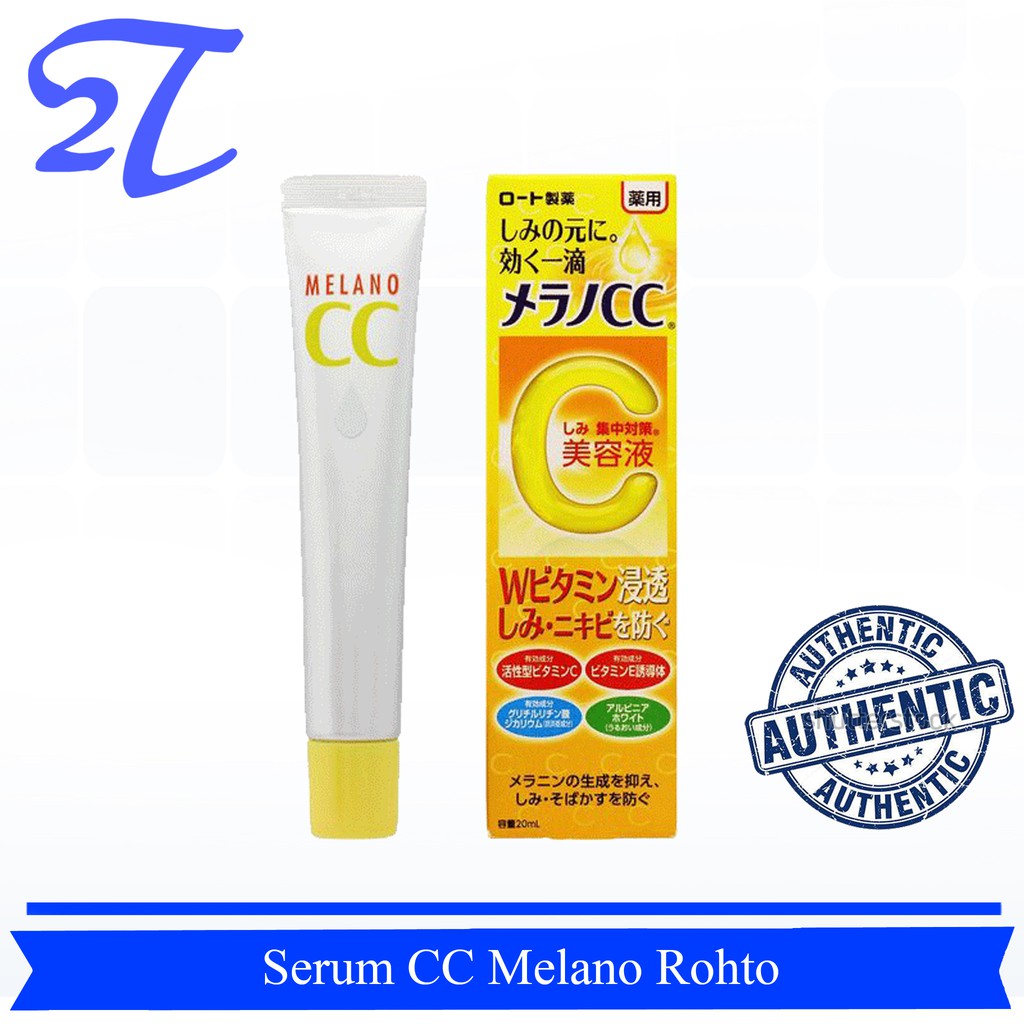 Tinh Chất Trắng Da Mờ Thâm CC Melano Rohto Serum 20ml
