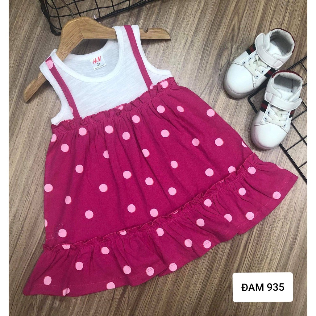 Set 10 áo đầm cho bé gái