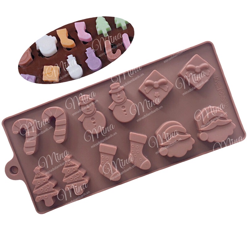 Khuôn Silicone Giáng Sinh