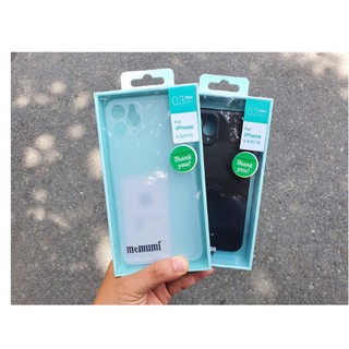 Ốp lưng iPhone 11/ 11 Pro/ 11 Pro Max siêu mỏng 0.3mm Memumi ( Chính Hãng ) _ Chống Vân Tay