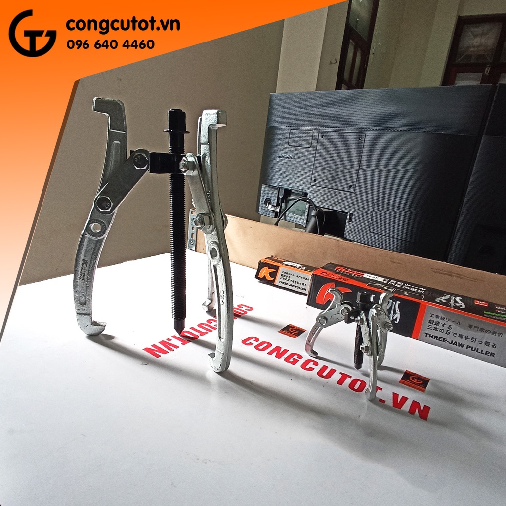 Vam Cảo 3 chấu Nhật Bản KAPUSI cỡ 3,4 inch tháo vòng bi, bạc đạn - hàng chính hãng