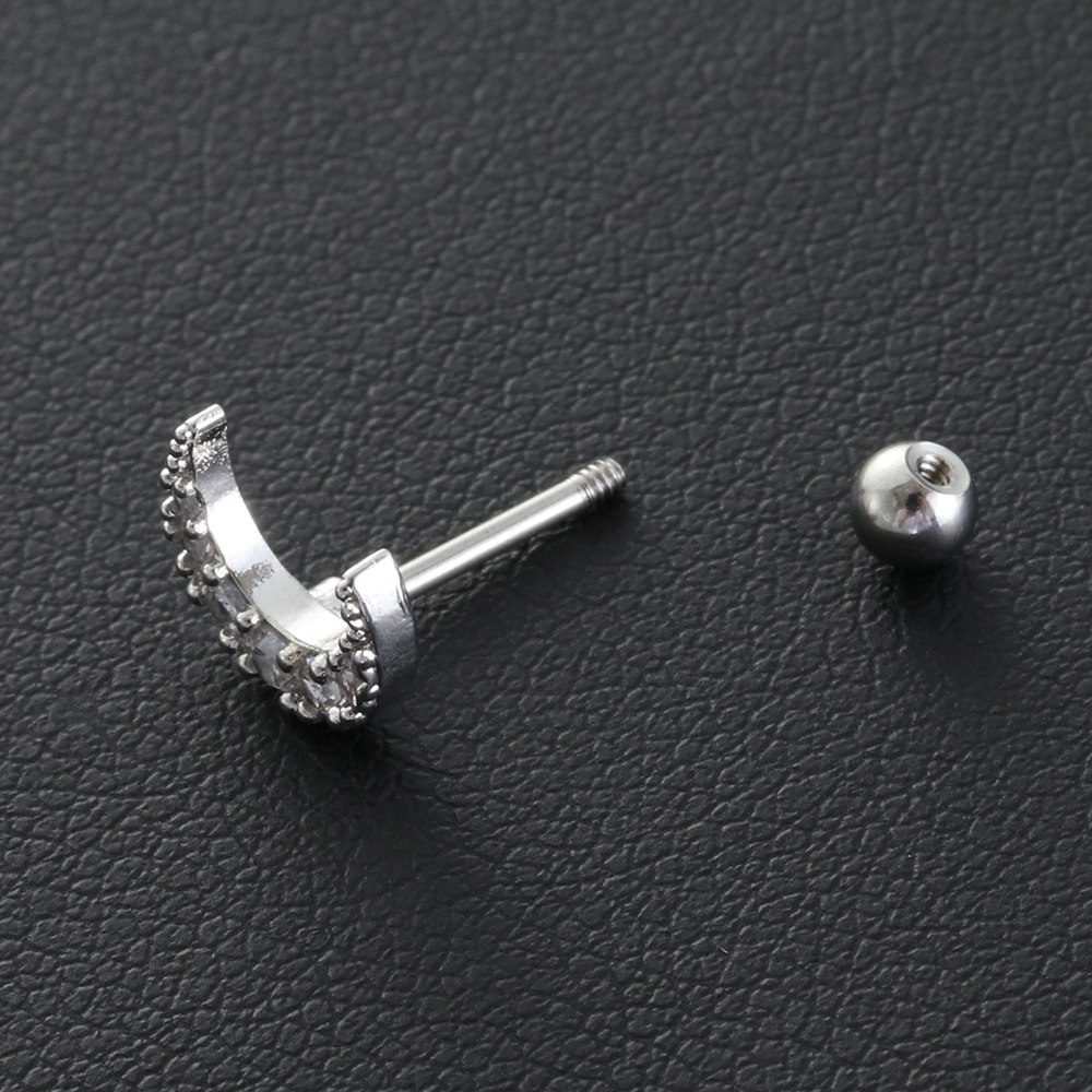 Khuyên Xỏ Cơ Thể Bằng Thép Phẫu Thuật Nhiều Kiểu Dáng