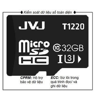 Mua  Chính Hãng  Thẻ nhớ JVJ 64GB/32GB/16GB/8GB/4GB chuyên dụng  tôc độ cao microSDHC -Bảo hành 5 năm 1 đổi 1