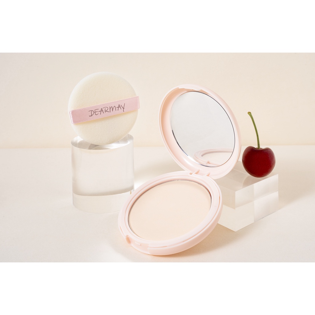 Phấn Phủ Dạng Nén Kiềm Dầu Dearmay California Cherry Sebum Pact 12g