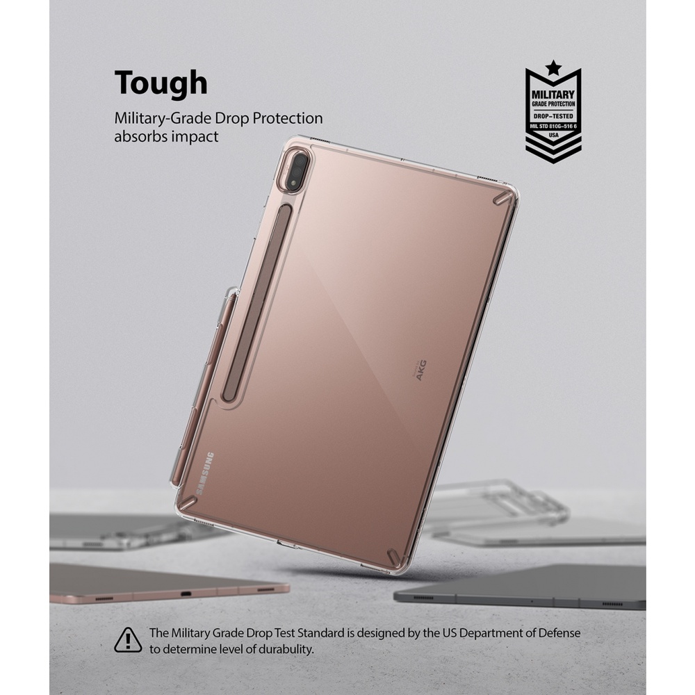 Ốp Lưng Samsung Galaxy Tab S7 Plus/Tab S8 Plus RINGKE Fusion