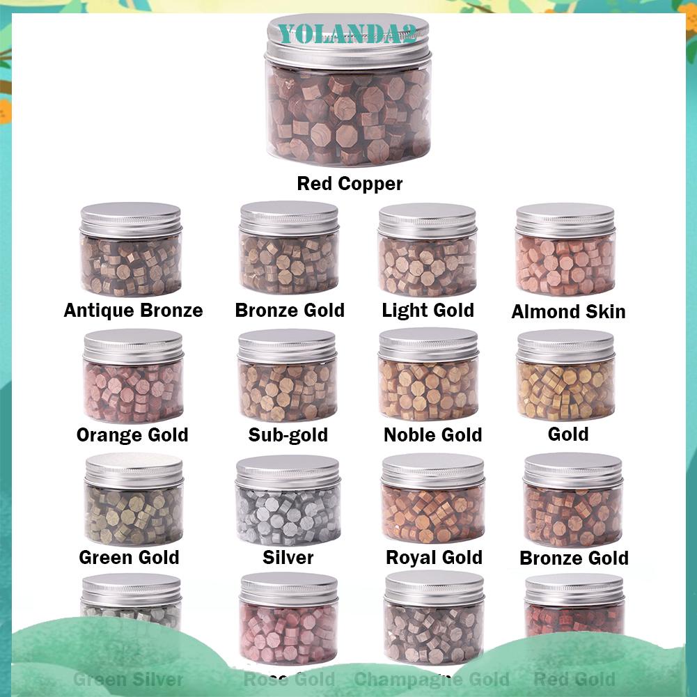 Hộp 200 Hạt Sáp Niêm Phong Bì Thư Phong Cách Vintage Độc Đáo