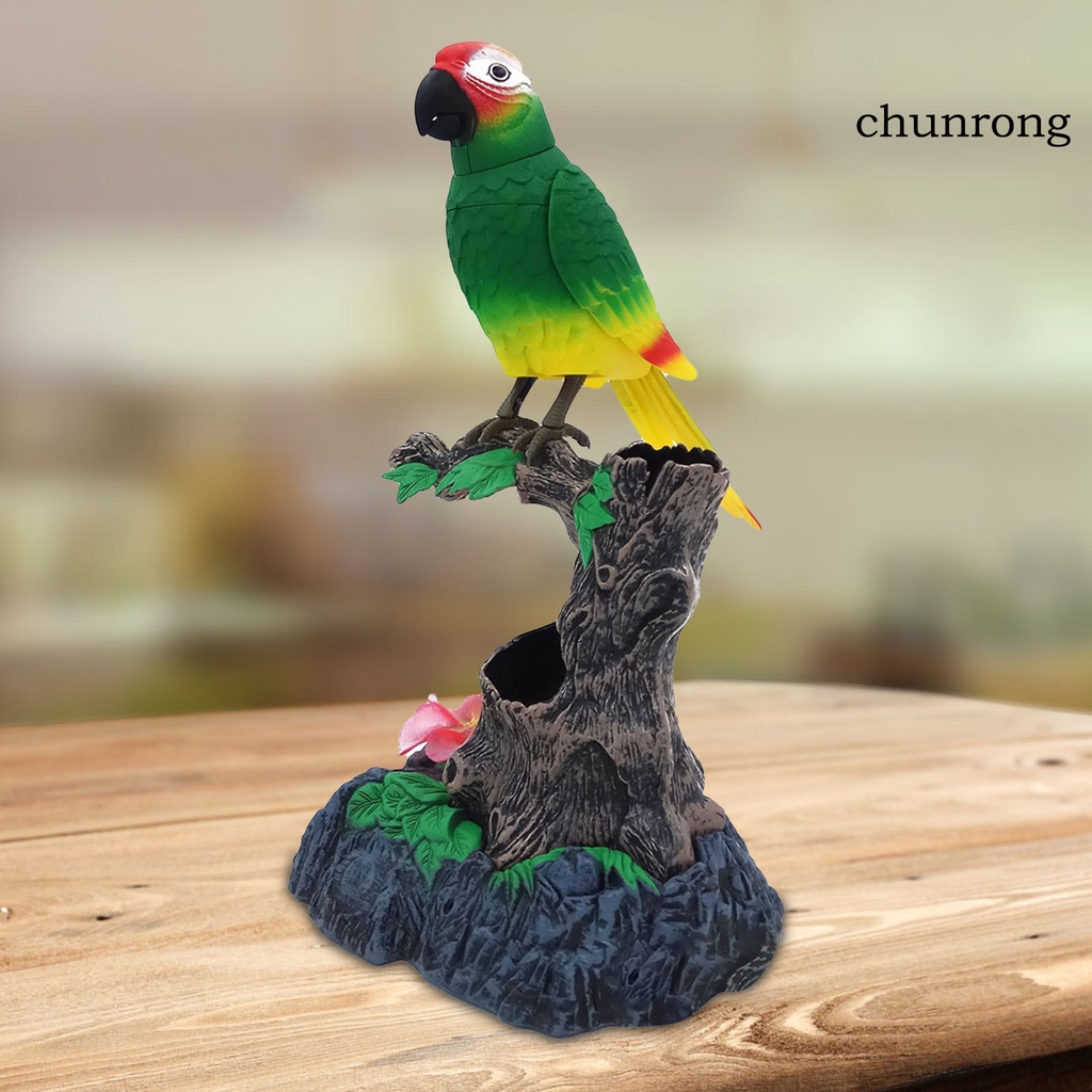 Cr Đồ Chơi Chim Vẹt Điện Tử Mô Phỏng Giọng Nói Cho Bé