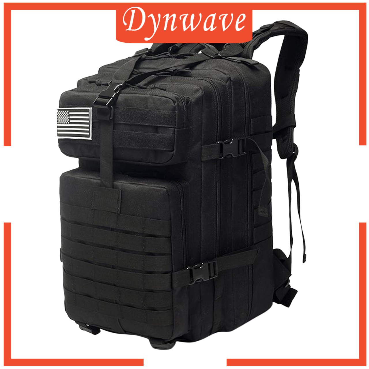 [DYNWAVE] 50L Military Tactical Backpack Army Assault Pack Waterproof Rucksack Hiking Bag