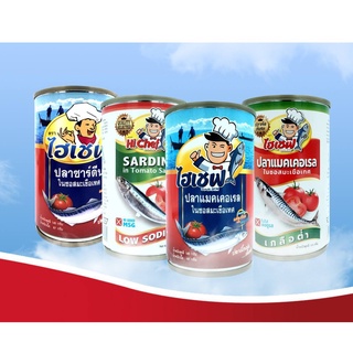 [Rẻ vô địch] [ HÀNG NHẬP KHẨU ] ( COMBO 10 LON ) Cá Mồi Hi Chef Thái Lan 155g