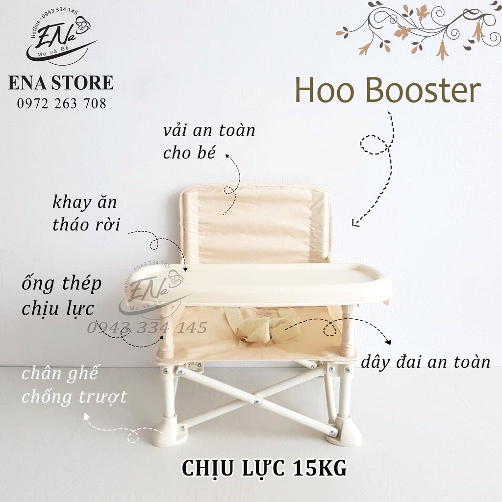 Ghế Ăn Dặm Du Lịch Hoo Booster cho Bé