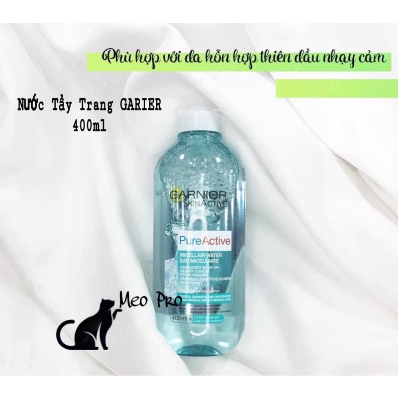 nước tẩy trang Garnier Micellar Cleansing 400ml