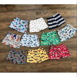 Combo 10 quần chục chất cotton borip cho bé