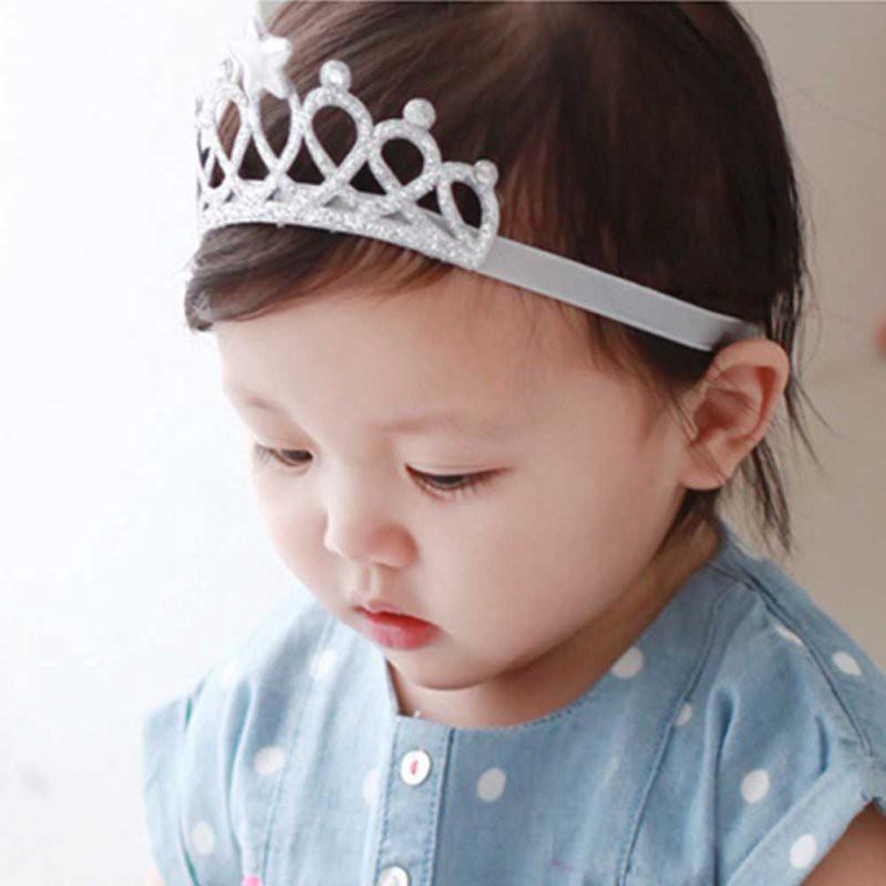 Băng đô vương miện xinh xắn cho các bé gái
