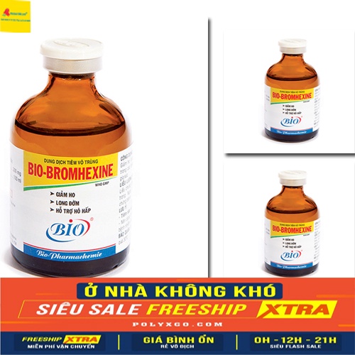 BROMHEXINE 100ML l Chicken1000_01 l T.h.u.ố.c Th.ú Y Bio G.i.ả.m H.o L.o.n.g Đ.ờ.m