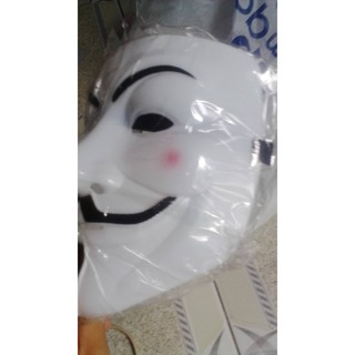 mặt na hacker halloween màu vàng-bạc-đen