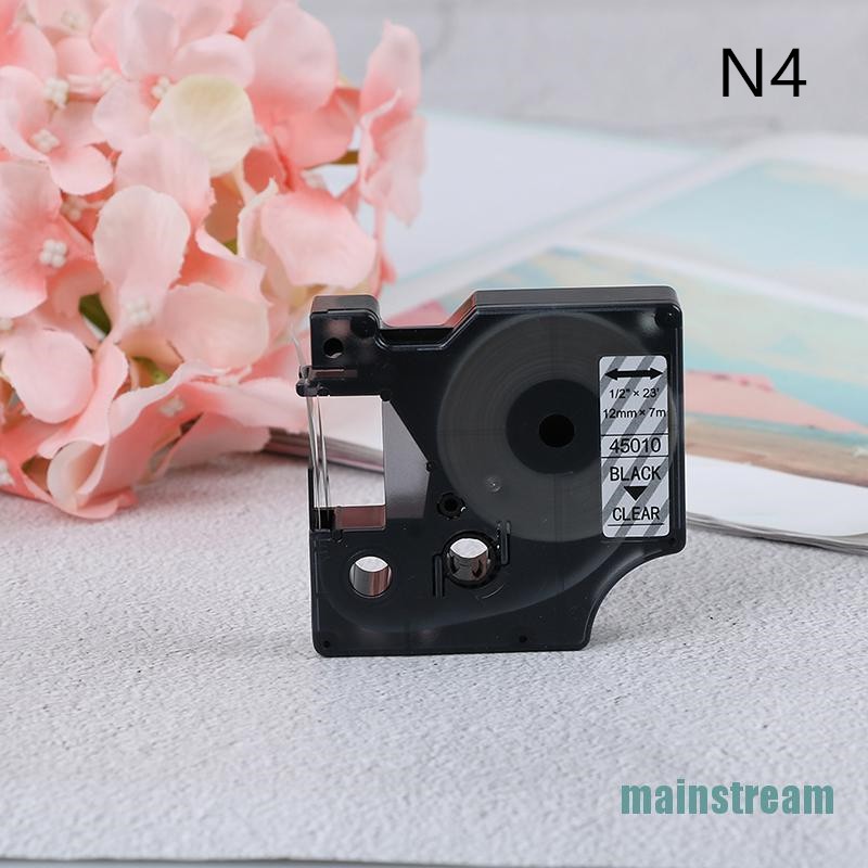 Băng Keo Dán Màu Đen 12mm D1 Trong 1 / 2 Tiện Dụng