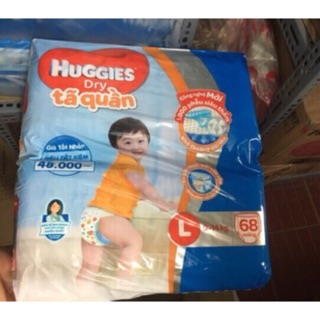 Tã quần huggies m74/l68/xl62/xxl56