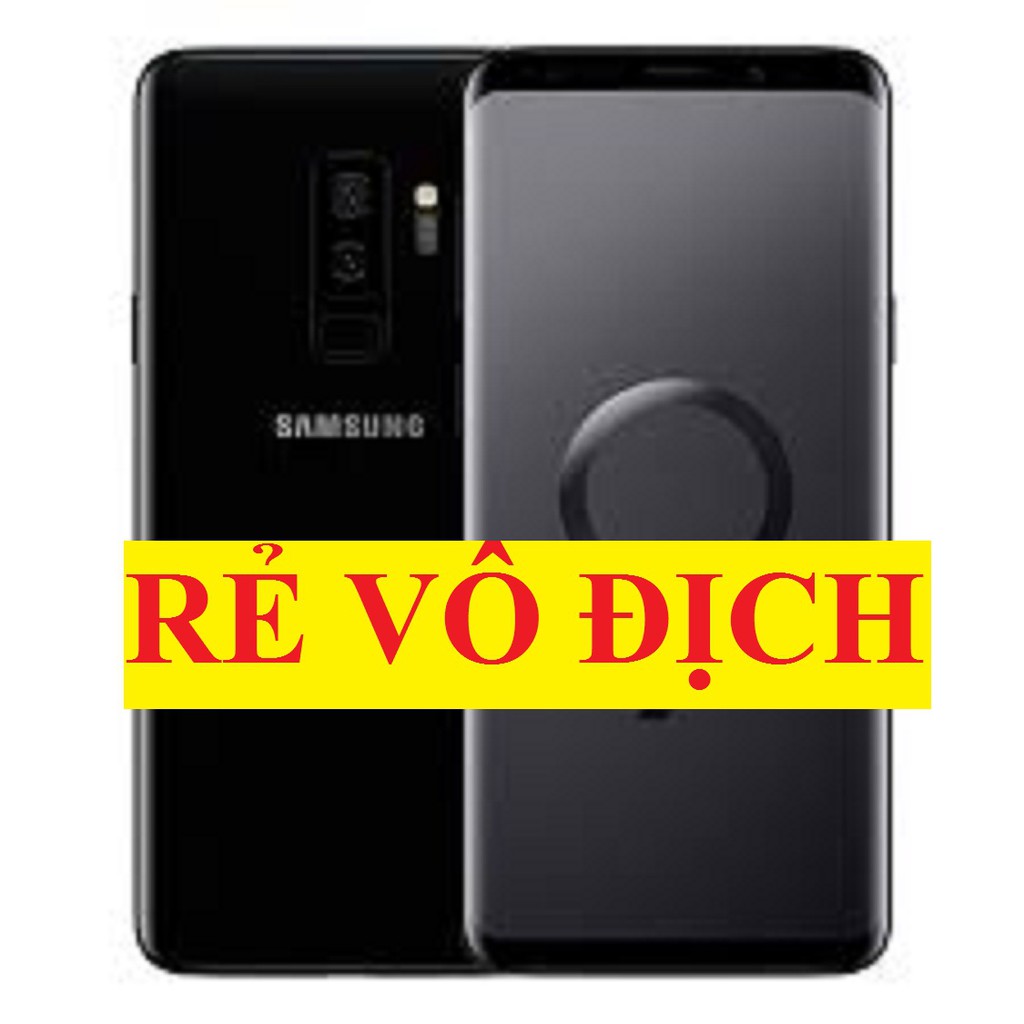 Điện thoại Samsung S9 Plus 2sim mới ram 6G/64G Chính Hãng - Chơi PUBG/Free Fire mượt (màu đen)