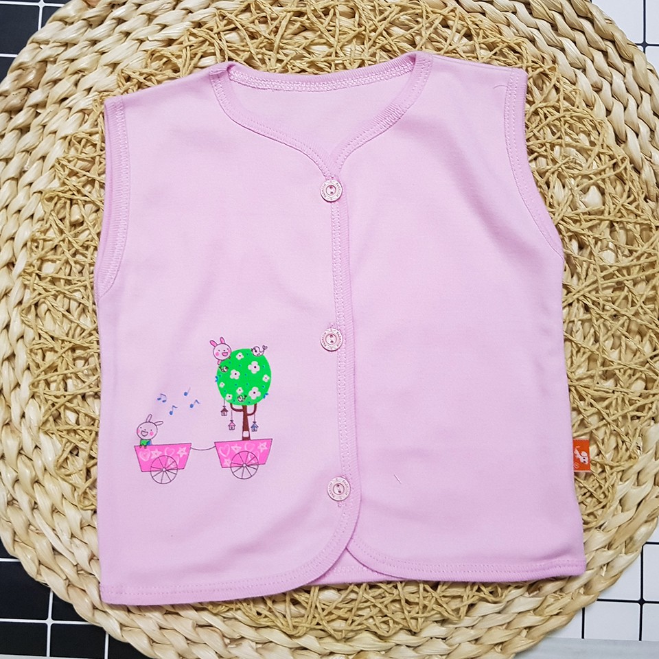 Áo Gile Nỉ Cho Bé, Áo Gile Cotton Nỉ Cho Bé Từ Sơ Sinh