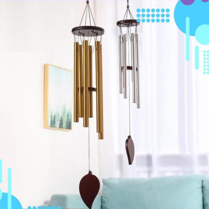 Chuông gió phong thủy vàng may mắn cầu bình an  💎 Freeship 💎 và tài lộc 206766 | BigBuy360 - bigbuy360.vn