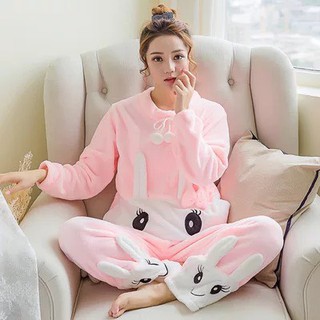 BỘ NGỦ NỮ HÌNH THÚ CHẤT LÔNG HÀNG LOẠI 1