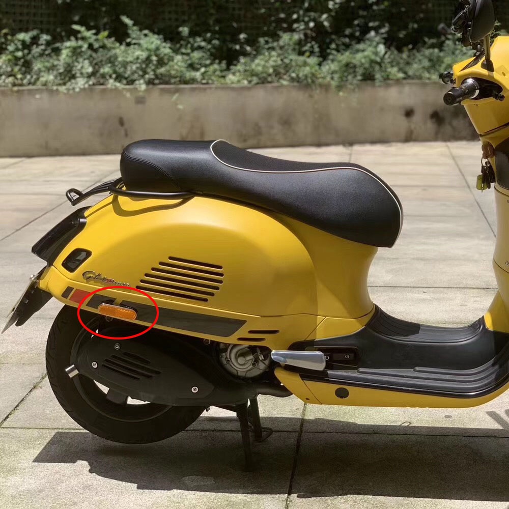 Set 2 Đèn Xi Nhan CNC Cho Xe VESPA Piaggio 3VTE Fly 125 200 250 300 VESPA LXV150 GTV250 GTS300
