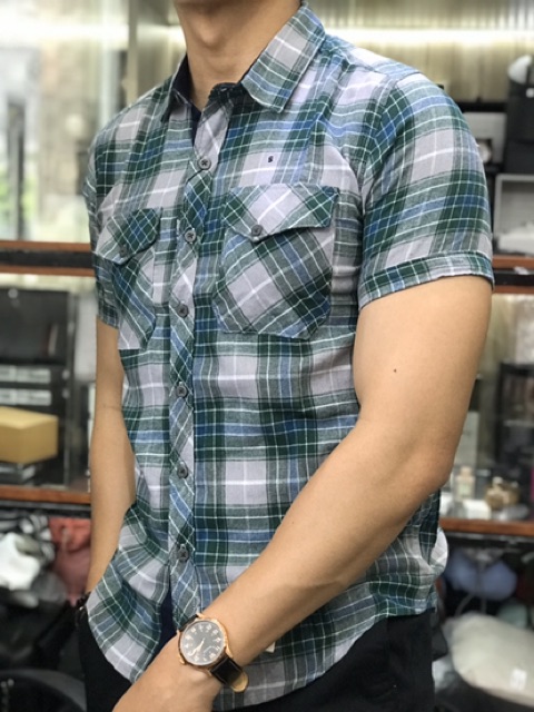 Áo sơ mi nam ngắn tay