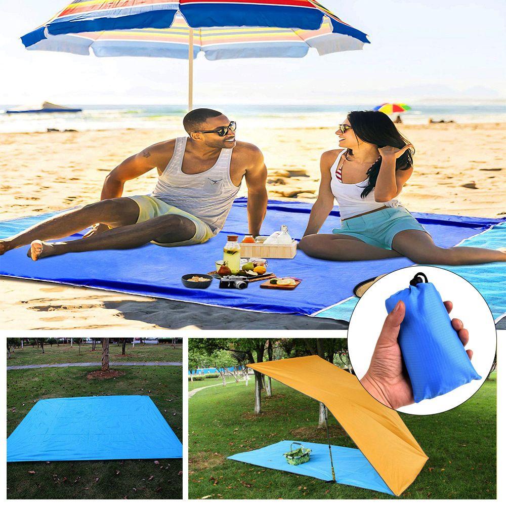 LEISURE Thảm Trải Có Thể Gập Lại Kích Thước 1m * 1.4m Tiện Dụng Khi Đi Du Lịch / Cắm Trại