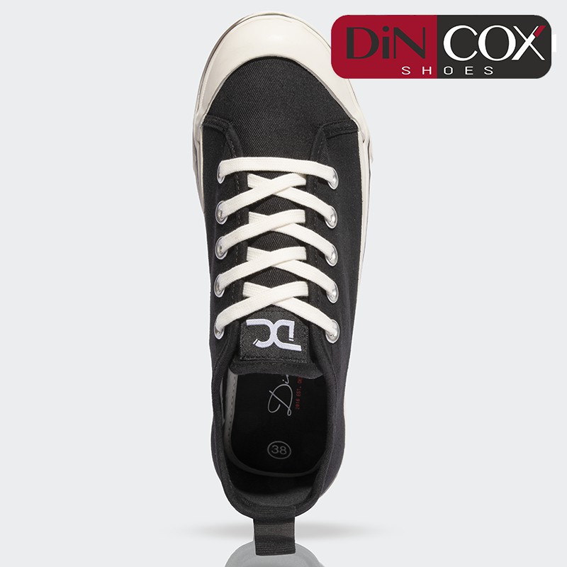 Giày Sneaker Vải Nữ DINCOX D31 Năng Động Nữ Tính Black