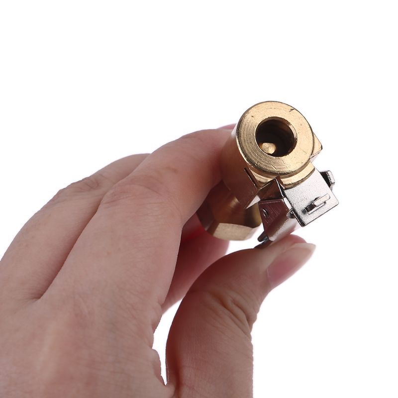 Ống Bơm Hơi Mini 1 / 4 &quot;Kèm Kẹp Nối Chuyên Dụng Cho Lốp Xe Hơi