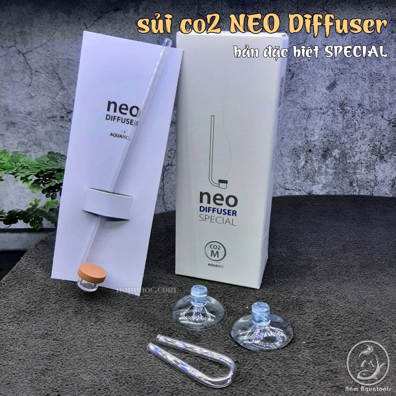 NEO - CO2 Diffuser Special Type | Sủi CO2 NEO Bản Đặc Biệt Siêu Mịn, Siêu Đẹp - Thuỷ sinh Nấm Aquatools