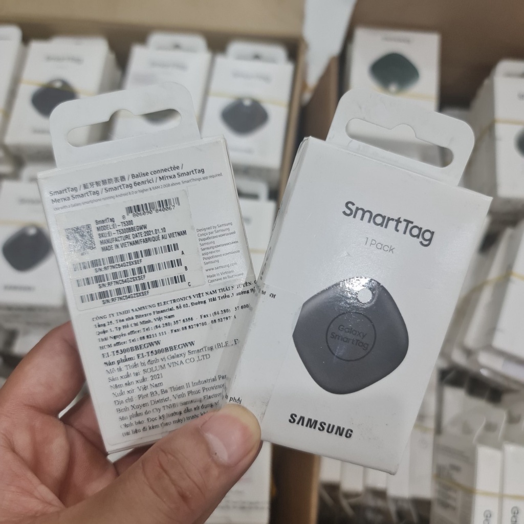 Thiết Bị Định Vị Theo Dõi Thông Minh Samsung Galaxy Smart Tag, Định Vị Đồ Vật, Thú Cưng, Hàng Chính Hãng